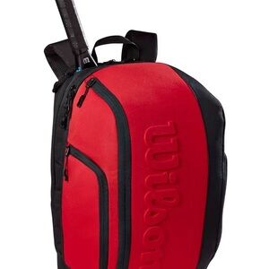 Wilson Dynamic Red and Black Backpack